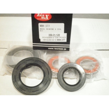 WBK-377  TOURMAX Ρουλεμάν-Τσιμούχες Σετ Πίσω Τροχού Suzuki DL 650 V-Strom '04-'11