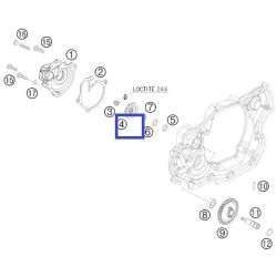 77335055100  Φτερωτή Αντλίας Νερού KTM EXC-400-450-530 '08-'11