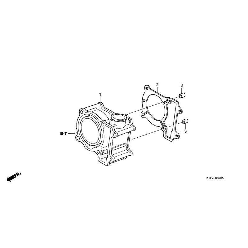 12100KGG910  Cylinder Honda SH-150  '01-'09