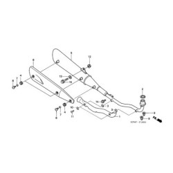 18350KPH970 Honda ANF 125 Innova Εξάτμιση Κομπλέ