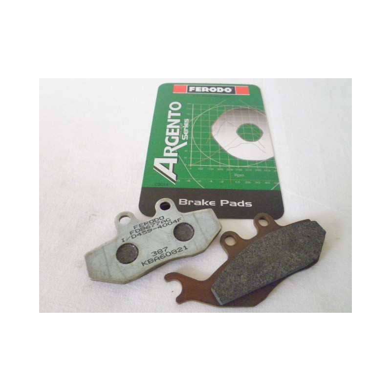 FDB 677 AG Ferodo Front Brake Pads Piaggio Beverly 125/200 Hexagon 125/180/250/250 GT 125/200