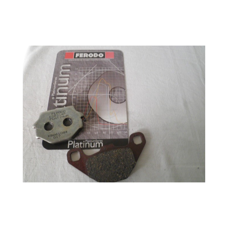 FDB314 Ferodo Τακάκια Οπίσθια Kawasaki KMX 125 200 KLX 250 KLR 650