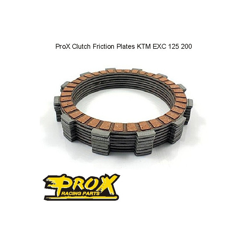 16S52001 ProX Clutch Friction Plate Set KTM EXC 125 200