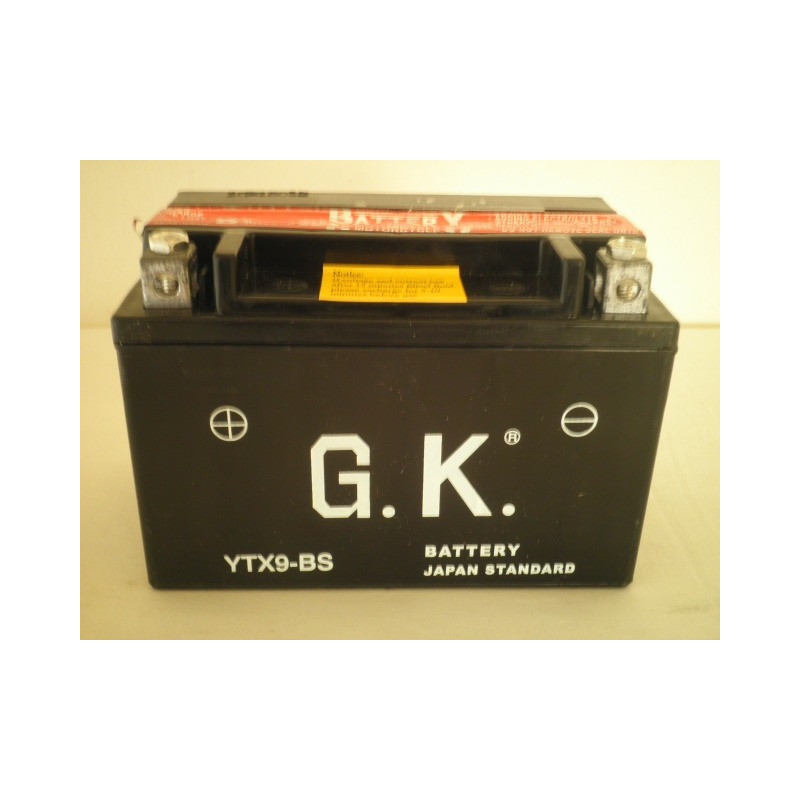 YTX9BS Battery YTX9-BS Sym HD-125/200 Joyride-125/150/200
