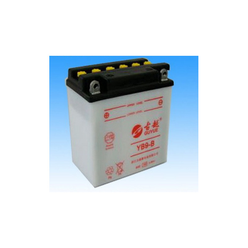 YB9B  Battery YB9-B Gillera Runner-125/180 2T