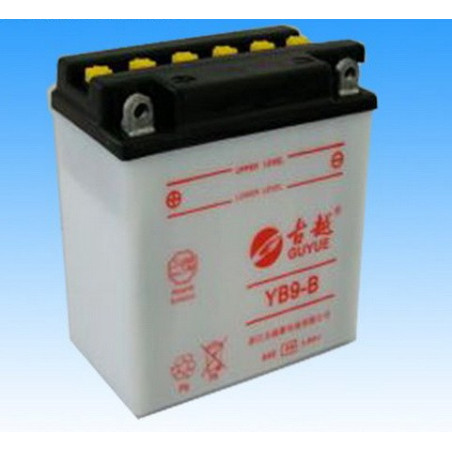 YB9B  Battery YB9-B Piaggio Typhoon-125