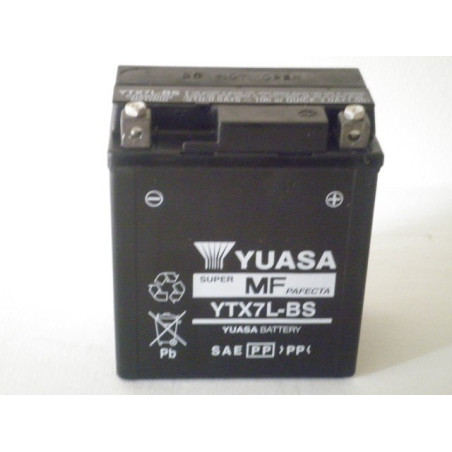 YTX7L-BS  Μπαταρία YUASA YTX7L-BS Kawasaki KLE-250 Anhelo 