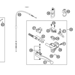 59002032000 Repair Kit Piston 9,5mm KTM EXC/SX