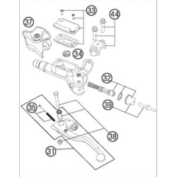 54802032000  Σετ Επισκευής Τρόμπας Συμπλέκτη Brembo KTM EXC/SX/SXF