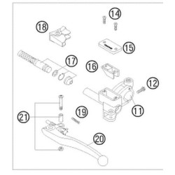 75002032000  Σετ Επισκευής Τρόμπας Συμπλέκτη 11mm KTM Supermoto 690