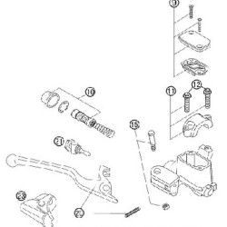 50313008200 Hand Brake Cylinder Repair Kit Piston 11mm  KTM SX '01