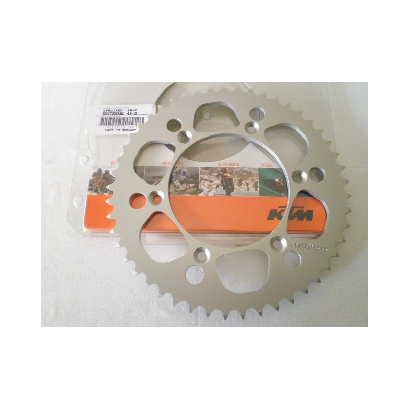 58310151049 Rear Sprocket Aluminium 49T KTM EXC-SX
