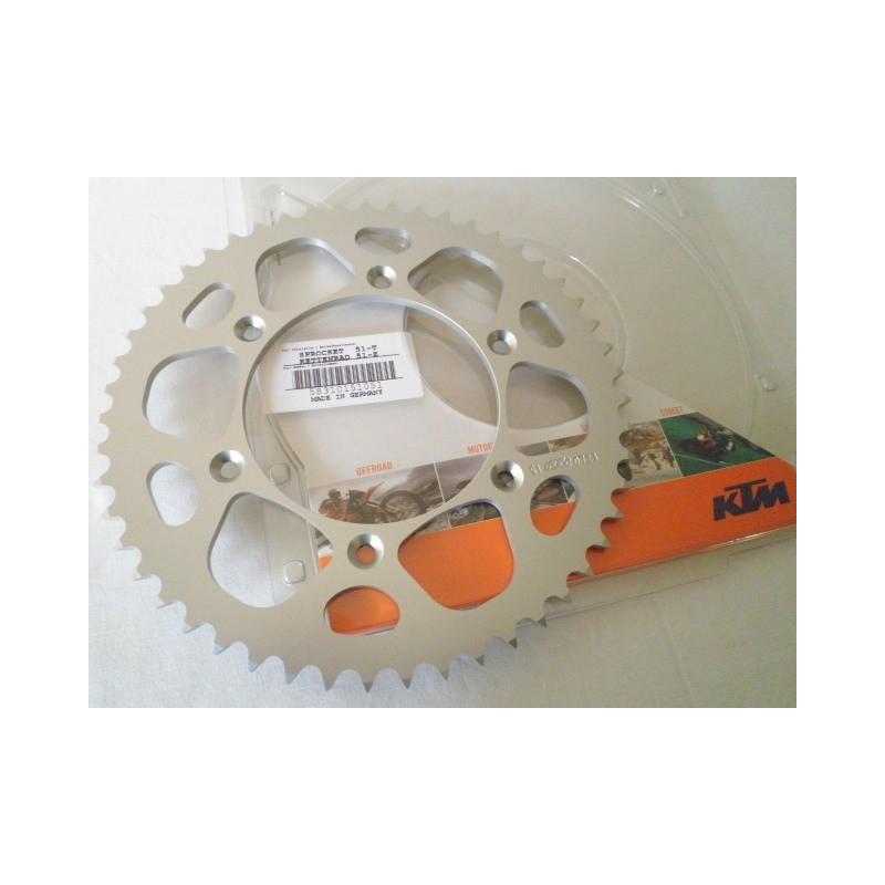 58310151051  Γρανάζι Οπίσθιο Αλουμινίου 51T KTM EXC-SX 