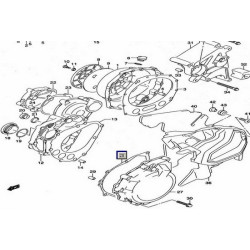 1148324F00  Ignition Cover Gasket Suzuki GSXR-1300 Hayabusa