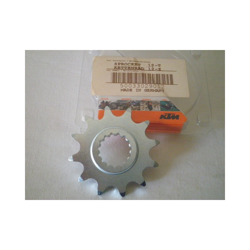 50033029012  Front Sprocket 12T KTM EXC-SX