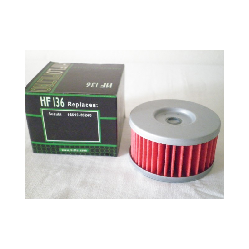 HF136  Hiflofiltro Oil Filter Suzuki DR-250/350 