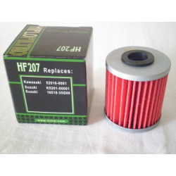 HF207  Φίλτρο Λαδιού Hiflofiltro Suzuki RMZ-250/450 FL-125 Address