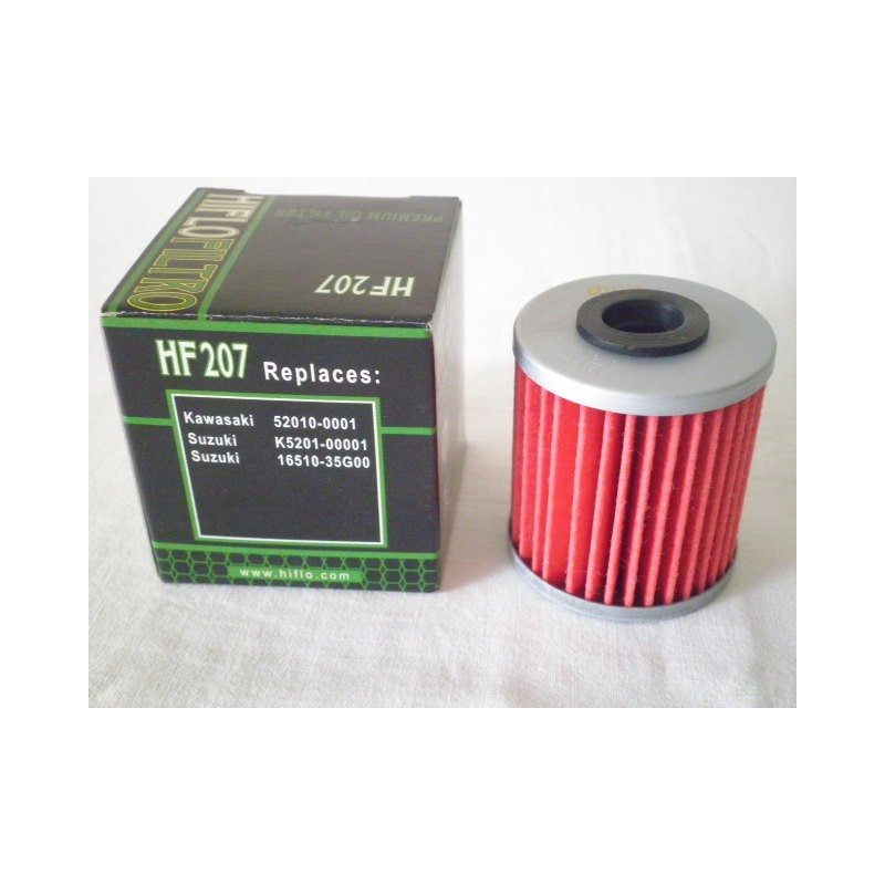 HF207  Hiflofiltro Oil Filter Suzuki RMZ-250/450 FL-125 Address