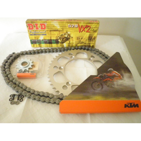 DIDKTM1248  KTM EXC-SX Drive Chain Set D.I.D VX 12-48
