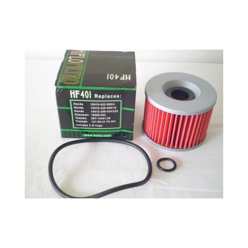 HF401 Hiflofiltro Oil Filter Kawasaki ZZR-1200 ZRX-1200
