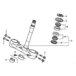 91015KZ4701  Ρουλεμάν Λαιμού Τιμονιού Honda CR-125/250 CRF-250/450