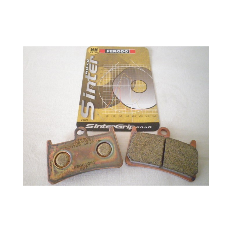 FDB605ST Ferodo Front Brake Pads Yamaha TDM900 FZ6 YZFR1 YZFR6 XJR1300 FJR1300