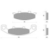 MA129  Front Brake Pads Kawasaki KLE250-500 GPZ900 ZZR1100