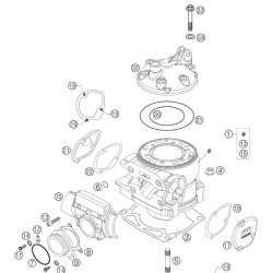 0770114020  O'ring Cylinder Head EX KTM EXC-250/300
