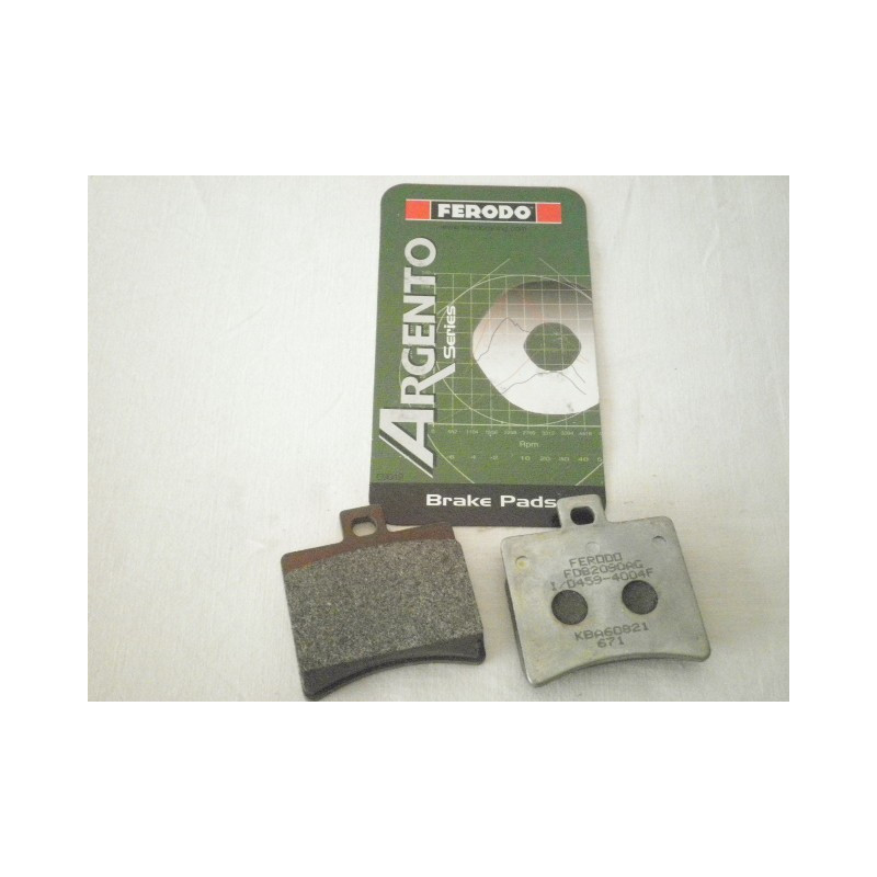 FDB2090AG Ferodo Rear Brake Pads Atlantic-Scarabeo-Leonardo-Sport City