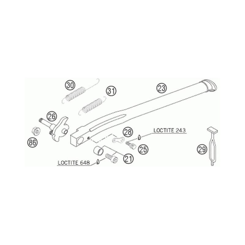 50303023000  Πλάγιο Στάντ ΚΤΜ  EXC '99-'07