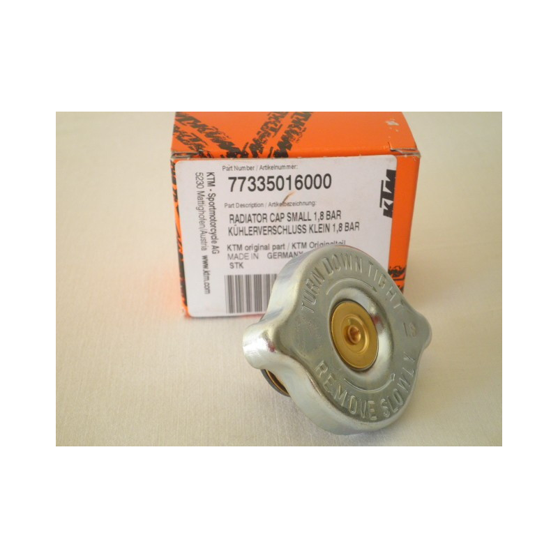 77335016000 Τάπα Ψυγείου KTM EXC EXC-F SX-SX-F SMR 1,8 Bar