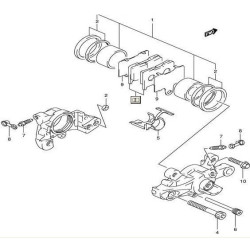 6910040840  Rear Brake pads Suzuki GSX-1400 GSXR-1000 '01-'02