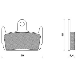 MA234 Rear Brake Pads Honda X8R-S X8R-X SZX-50 