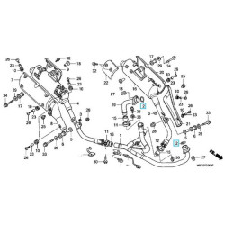 18291MM8880  Φλάντζα Λαιμού Εξάτμισης Honda XL-1000V Varadero