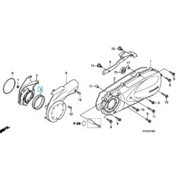 19412KTW900  Φίλτρο Ιμάντα Κίνησης Honda SH-300
