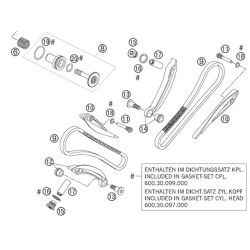 60036003000 Τεντωτήρας Καδένας Εκκεντροφόρου KTM ADV-950-990