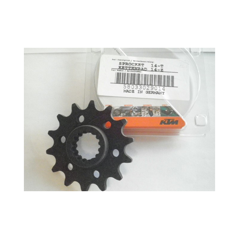 58033029014  Γρανάζι Εμπρός 14T KTM LC-4 640-690