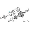 22201MAE000  Clutch Friction Disk Honda Hornet-900 VFR-800 CBR-900RR