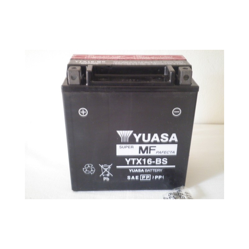 YTX16BS  YUASA Battery YTX16-BS Piaggio MP3 400 X9 500