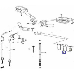 5620041822  Balancer Set Handlebar Suzuki GSXR-1000-750-600