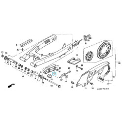 52170MM9000  Slider Chain Honda XL-600V Transalp