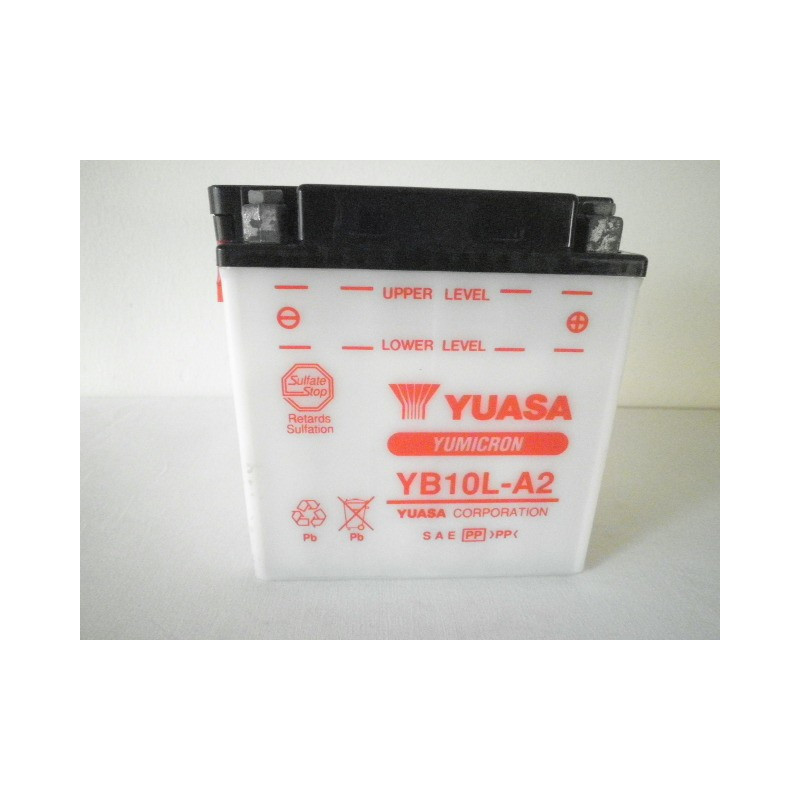 YB10LA2  YUASA Battery YB10L-A2 Suzuki GS-500 GN-250