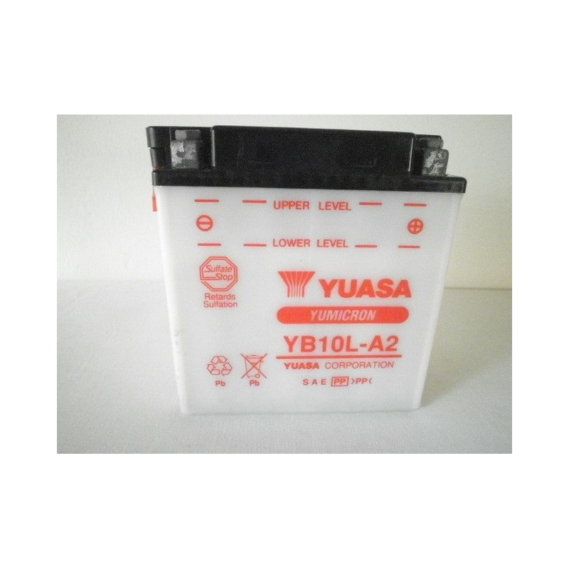 YB10LA2  Μπαταρία YUASA YB10L-A2 Yamaha XV-250 Virago