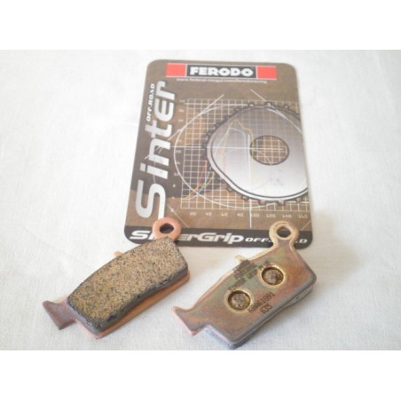 FDB539SG  Ferodo Rear Brake Pads Yamaha YZ-125-250 YZF-400-426 WRF-400-426