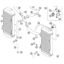 41001052000  Rubber Sleeve KTM EXC-SX-LC 4-Adventure-LC 8-RC 8