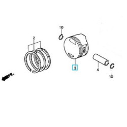 13101KGG911  Piston STD Honda SH-150