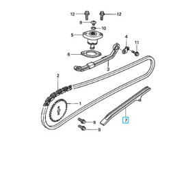14610KPH900  Guide Camshaft Chain Honda ANF-125 Innova