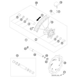 77309060000  KTM Brake Disc Front EXC/SX '07