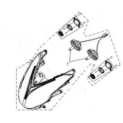 Headlight Bulb 12V 35/35W (HS1) SYM GTS-300 EFI-F4 Citycom-300i