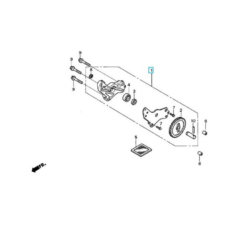 15100KTMD20  Oil Pump Assy Honda ANF-125 Innova '07-'12